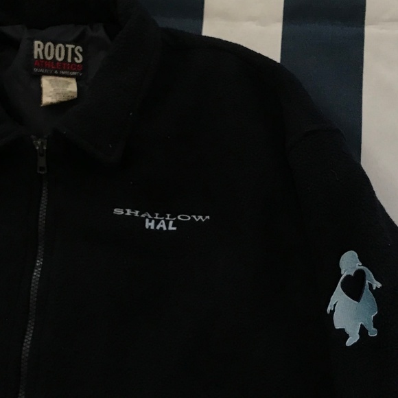 Office Roots Movie Fleece Jacket SHALLOW HAL XL - Picture 2 of 8